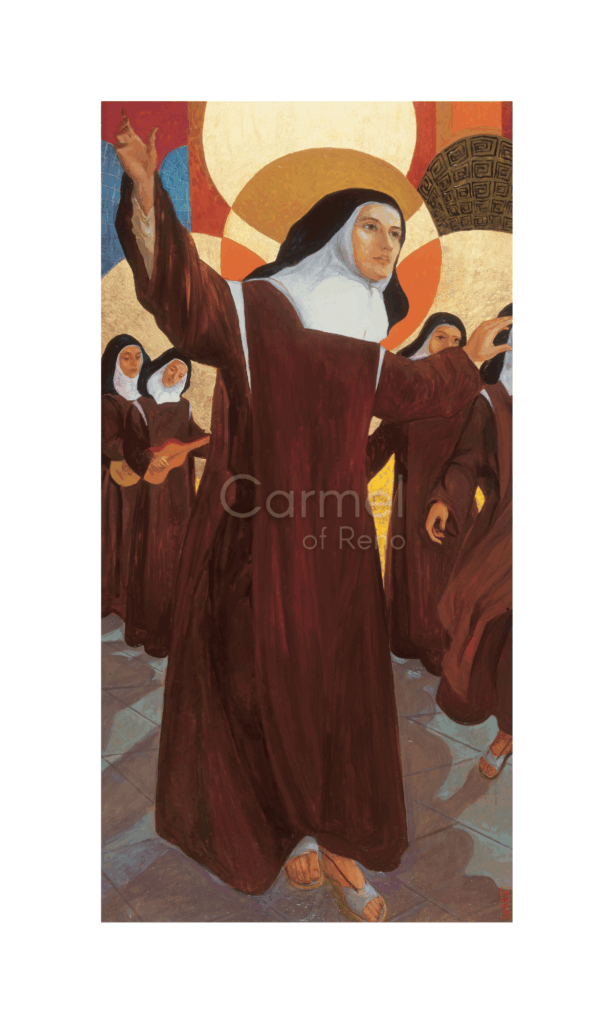 St. Teresa Dancing – Print