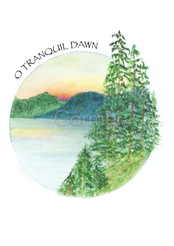 Tranquil Dawn – Card
