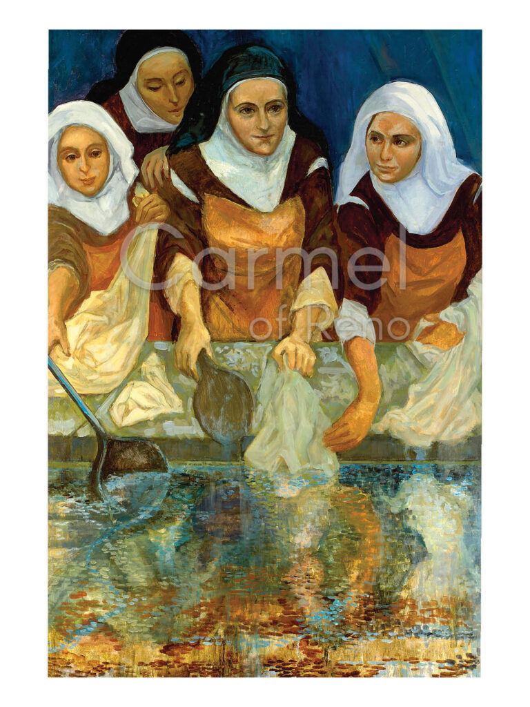 St. Therese at the Wash – Print