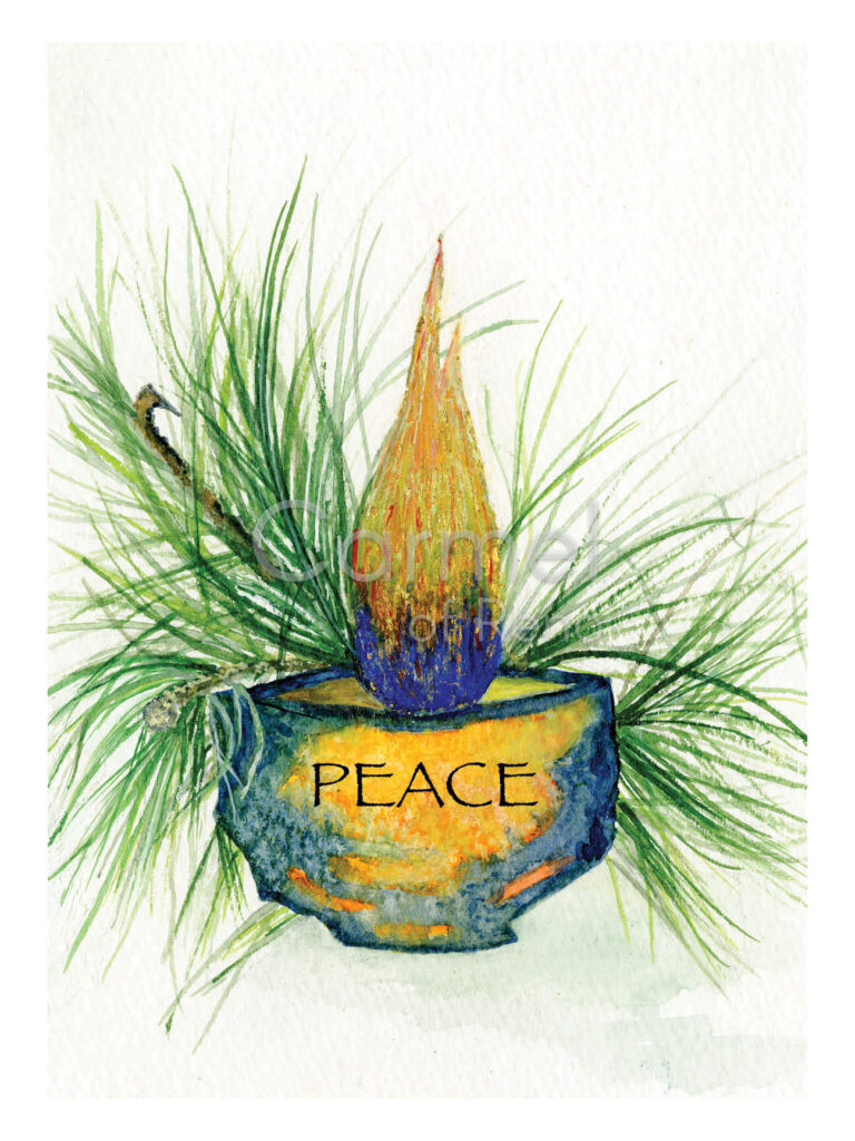 Flame of Peace – Print