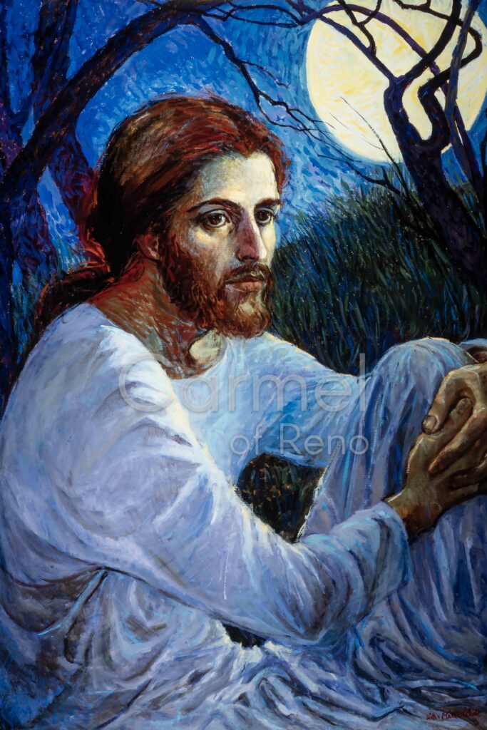 Christ at Prayer – Canvas