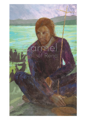 Christ on the Shore - Card