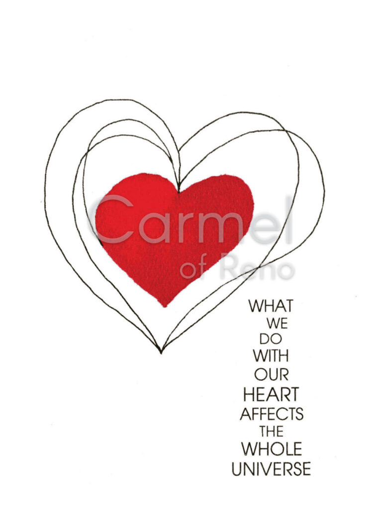 What We Do With Our Heart – Print