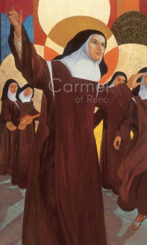 St. Teresa Dancing - Canvas