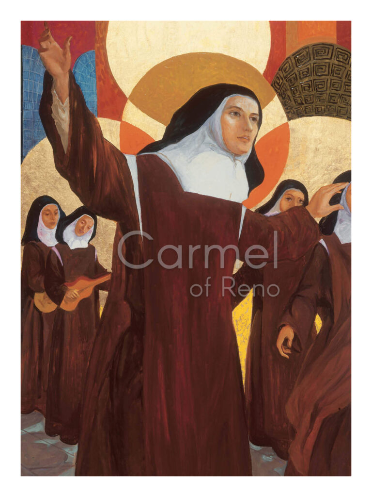 St. Teresa Dancing – Print