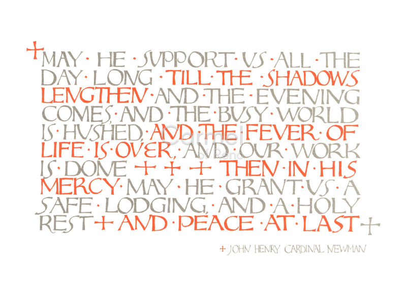 Prayer of Cardinal Newman-Card